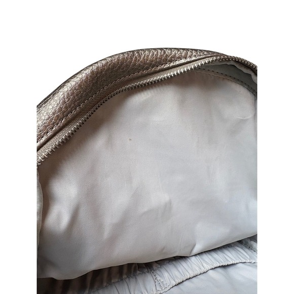 JuJuBe Mini Backpack Convertible Bag Purse Metallic Gold Black Faux Leather - Picture 6 of 8